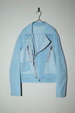 1970-80s German label - riders type denim jacket