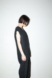 c90s European label - linen vest