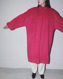 80’s GIAN FRANCO FERRE alpaca/wool dolman sleeve constructive coat