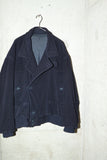 80s–90s HUGO BOSS – wool/cashmere 2-way neck blouson