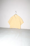 80's CLAUDE MONTANA cotton cropped blouse with big chest pocket