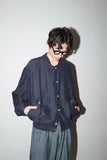 90-00's Italian label - silk/linen blouson