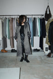 80s–90s JOHNS NEW YORK - metallic trench