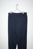 80's European label - rayon tuck trousers