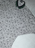 80's Istante by Gianni Versace - abstract typographic cotton shirt
