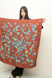 HERMÈS - silk stone motif scarf