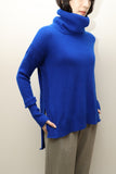 2000's Diane von Furstenberg - cashmere deformed turtle neck knit top