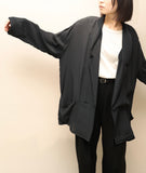 80-90's UK label - rayon light weight relaxed jacket