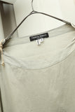 80s Giorgio Armani - cotton pullover shirt with lace-up neck detail
