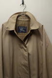 80's BURBERRYS - one panel sleeve 2-way neck balmacaan coat