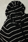 00's US label - cashmere knit zip-up hoodie
