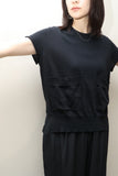 c2010's Celine by Phoebe Philo -  hi-gauge knit top with pocket