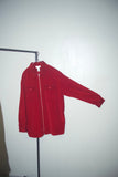 90-00's corduroy oversized zip-up shirt