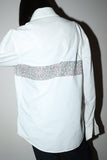 90-00's Calvin Klein Jeans - graphic printed dress shirt