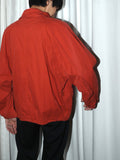 80–90’s CIAO – cotton poplin sailing jacket in vermilion red