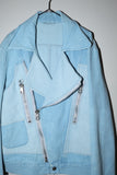 1970-80s German label - riders type denim jacket