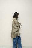 80's RAMOSPORT - cotton cape coat