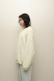 80-90's SISLEY - oversized knit sweater