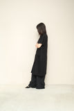 90-00's Ballantyne - linen/viscose front-open dress