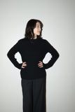 80-90's SONIA RYKIEL - angora/wool ribbed knit jumper