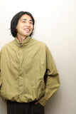 80-90's European label - light cotton poplin wide volume blouson