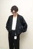 80's Europeana label - cotton collarless short blouson