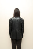 c90's Max Mara - leather 1B jacket