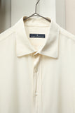 80-90's Italian label - silk minimal dress shirt
