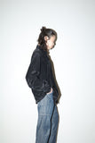 80s–90s European label - acetate/nylon pleated body blouse