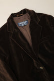 90's WEEKEND by Max Mara - velvet jacket