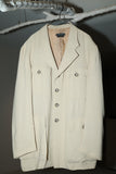 80s GIORGIO ARMANI - rayon military essence 3D pocket jacket