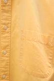 90-00's Yves Saint Laurent pour homme - cotton shirt in vitamin orange