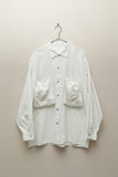 80-90's European label - huge 3D pocket shirts