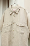 90-00's  Danish label - linen shirt
