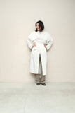 80-90's Allegri - cotton belted spring coat