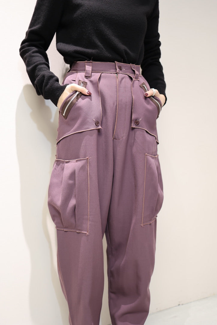 KANSAI YAMAMOTO wool 6 pocket pants