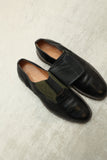 Dries Van Noten - leather minimal velcro shoes