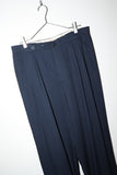 80's European label - rayon tuck trousers