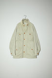 80s C.P. company - cotton military essence hi-neck jacket