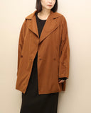 80's RAMOSPORT - earthy brown geometrical design coat