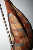 leather patchwork shoulder bag