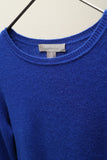 00's US label - Yves Klein blue, crew neck knit sweater