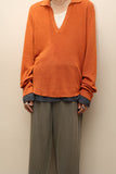 2015's Maison Margiela - linen skipper oversized knit top