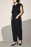mid 2010's RICK OWENS - rayon jump suit