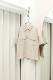 90-00's  Danish label - linen shirt