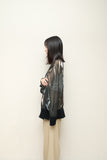 2000-2010s ANN DEMEULEMEESTER -  silk abstract photo-print pullover top