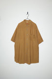 90's European label - cupro/modal glossy shirt