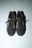 c90's European label - leather bi-color sneakers