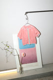 00s MIU MIU - double collar s/s jacket with balloon sleeve detail