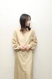 80s–90s European label - silk shirt dress